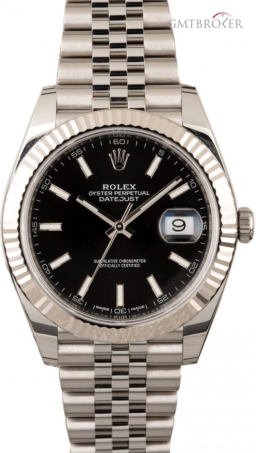 Rolex Datejust II Ref 126334 Black Dial Steel Jubilee Jubilee 835999