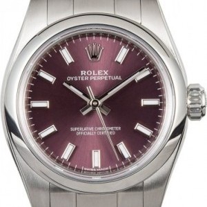 Rolex Lady Oyster Perpetual 176200 Red Grape Dial 176200 840139