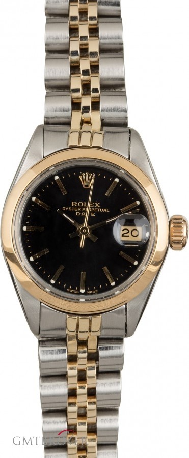 Rolex Used  Date 6917 Black Dial Dial 852029