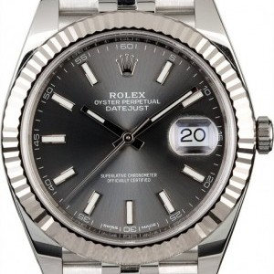 Rolex PreOwned  Datejust II Ref 126334 Dark Rhodium Dial Dial 849143
