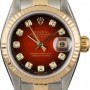 Rolex Datejust 79173 Red Vignette Diamond Dial