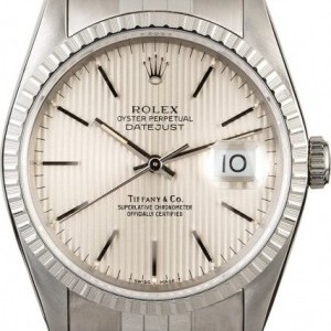 Rolex Datejust 16220 Tiffany  Co Tapestry Dial Dial 821471
