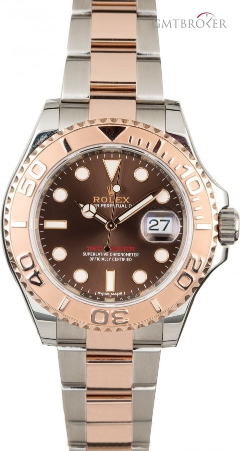 Rolex Used  Yacht-Master 116621 Two Tone with Chocolate Dial 853121