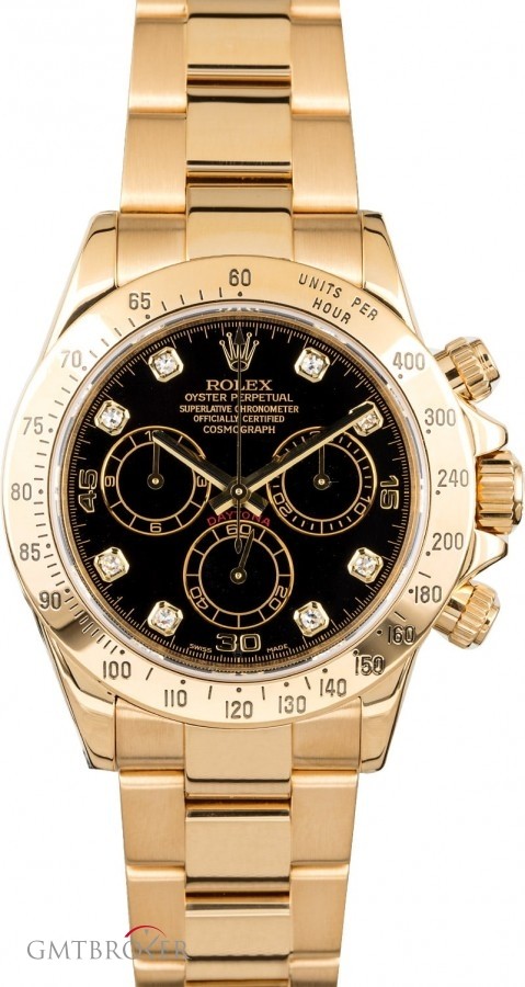 Rolex Daytona Cosmograph 116528 with Diamonds 116528 829250