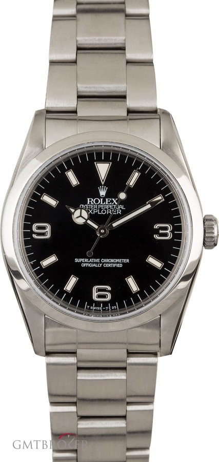 Rolex Used  Explorer 14270 Steel Smooth Bezel 14270 848123