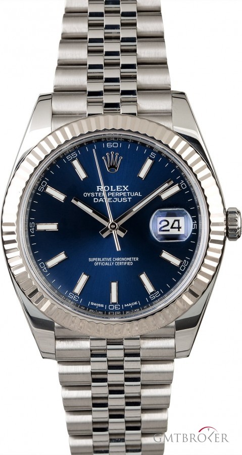 Rolex Unworn  Datejust II Ref 126334 Blue Dial Dial 834913