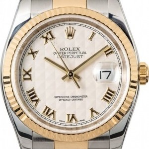 Rolex Datejust 116233 Ivory Pyramid Dial Dial 744023