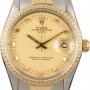 Rolex Vintage  Date 1505 Champagne Pie Pan Dial