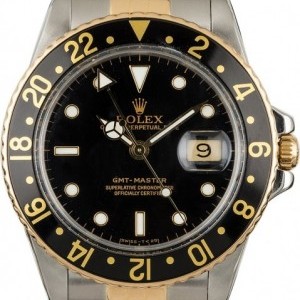 Rolex PreOwned  GMT-Master 16753 Two Tone Watch Watch 849191