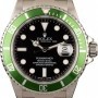 Rolex Submariner 16610T Kermit Green Anniversary Bezel