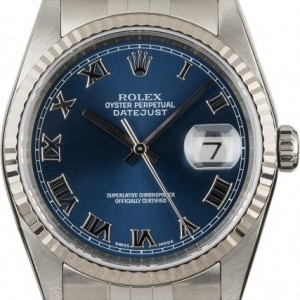 Rolex PreOwned  Datejust 16234 Blue Dial 16234 844153