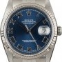 Rolex PreOwned  Datejust 16234 Blue Dial