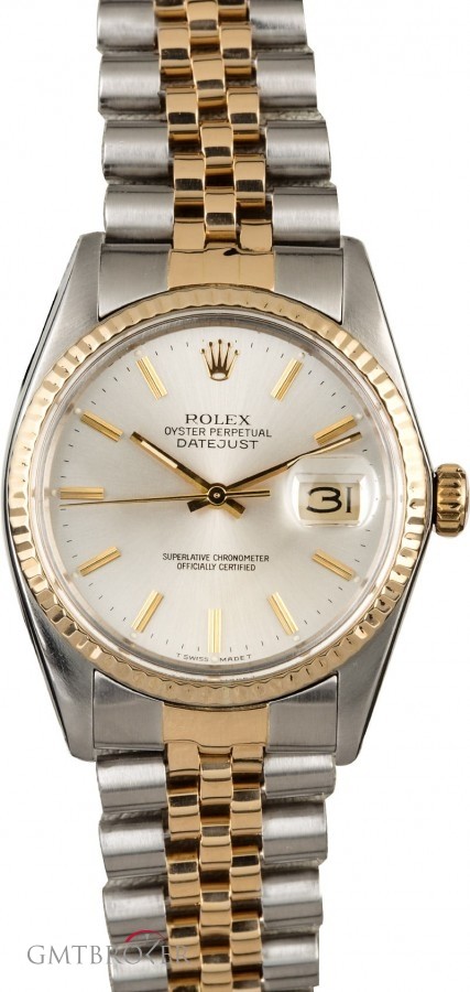 Rolex Datejust 16013 Silver Dial Mens Watch 16013 834886