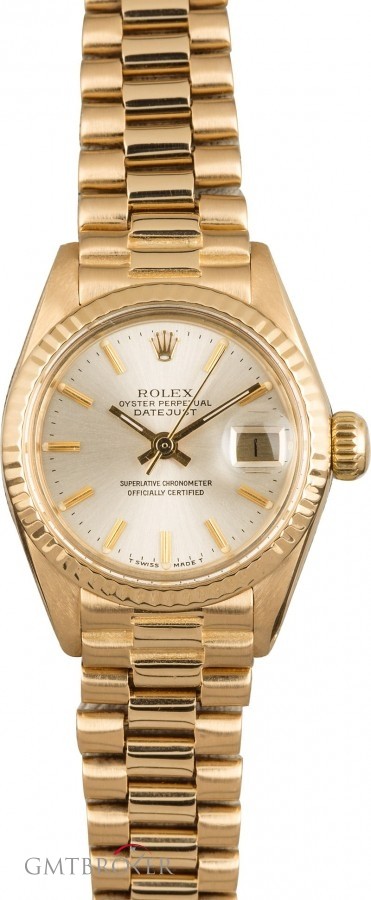 Rolex PreOwned  President 6917 Silver Dial 6917 854066