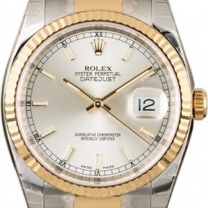 Rolex Unworn  Datejust 116233 Two Tone with Silver Dial Dial 848417