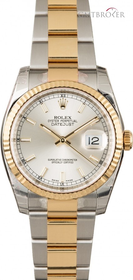 Rolex Unworn  Datejust 116233 Two Tone with Silver Dial Dial 848417