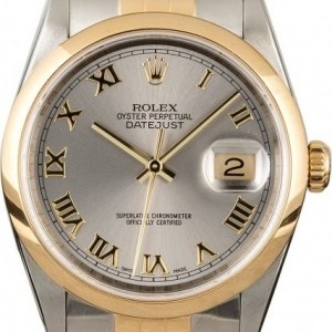 Rolex PreOwned  Datejust 16203 Rhodium Roman Dial 16203 834427