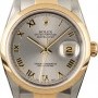Rolex PreOwned  Datejust 16203 Rhodium Roman Dial