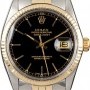 Rolex Used  Datejust 16013 Black Dial