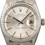 Rolex Vintage  Datejust 1603 Silver Pie Pan Dial