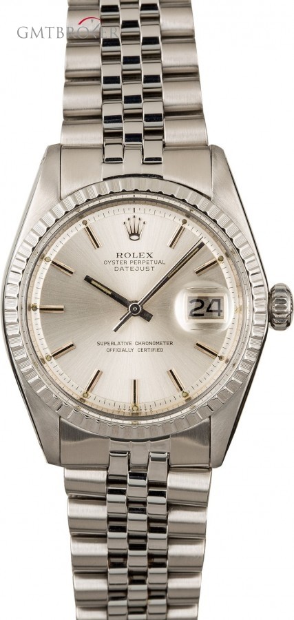 Rolex Vintage  Datejust 1603 Silver Pie Pan Dial Dial 836890