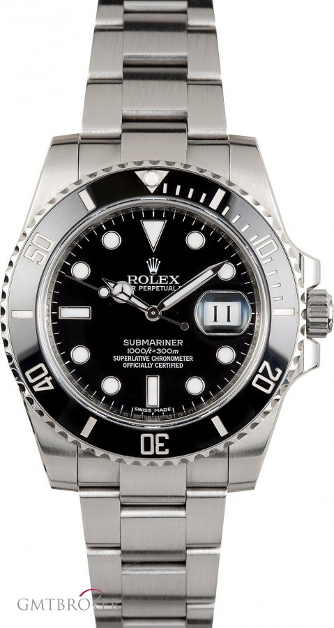 Rolex Used  Submariner 116610 Black Ceramic Bezel 116610LN 829391