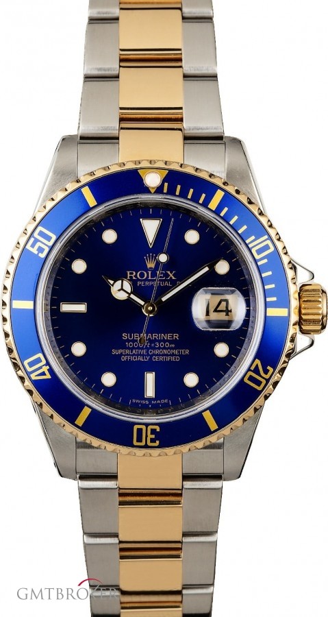 Rolex PreOwned  Submariner 16613 Serial Engraved 16613 834859