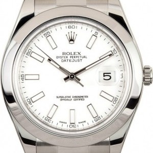 Rolex Datejust II 116300 White Dial Dial 731103