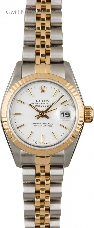 Rolex Used  Datejust 79173 White Index Dial Dial 849293