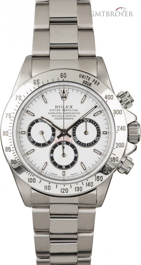 Rolex Daytona 16520 Zenith Movement with White Dial 16520 841860