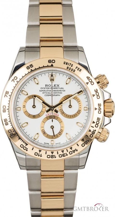 Rolex Daytona Cosmograph 116503 Two Tone with White Dial Dial 843064