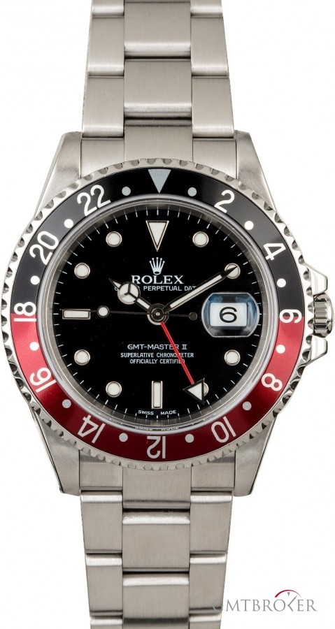 Rolex Certified  GMT Master II Ref 16710 Coke 16710 829289