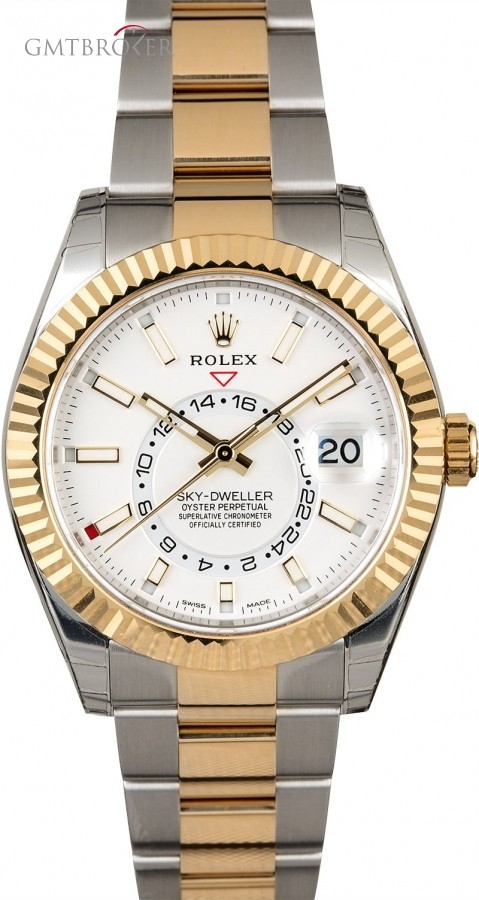 Rolex Mens  Sky-Dweller 326933 Two Tone Oyster 326933 847493