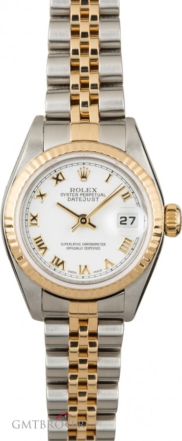 Rolex Used  Datejust 79173 White Roman Dial Dial 838222