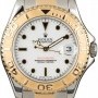 Rolex PreOwned  Mid-Size Yacht-Master 168623 White Dial