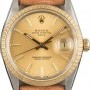 Rolex Used  Date 15053 Champagne Dial