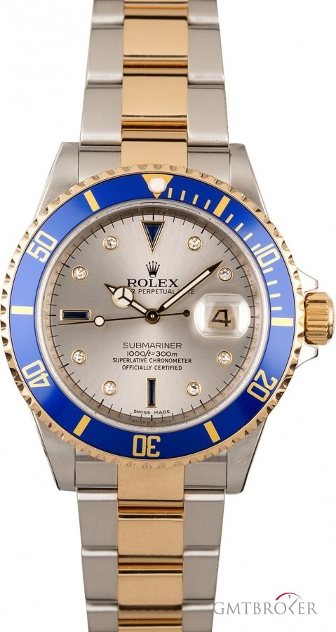 Rolex Submariner 16613 Serial Engraved Rehaut Rehaut 829454