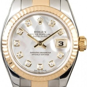 Rolex Ladies  Datejust 179173 MOP Diamond Dial 179173 821072