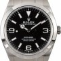 Rolex PreOwned  Explorer 214270 Luminescent Arabic Marke