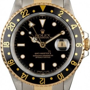 Rolex Used  GMT-Master II Ref 16713 Black Dial 16713 830009