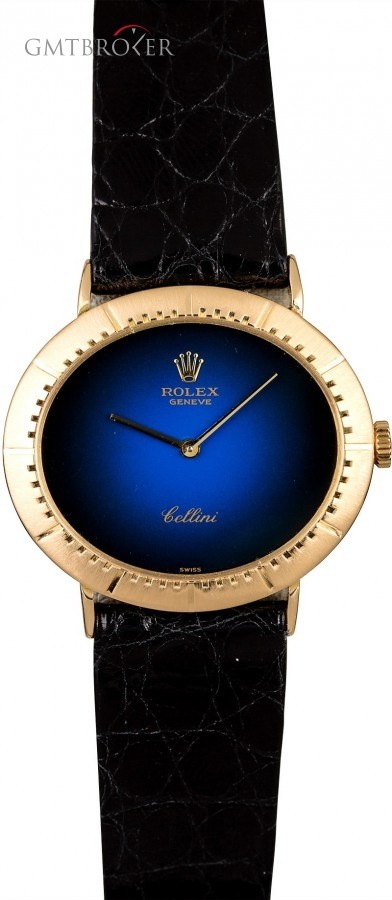 Rolex Cellini 4083 Blue Vignette Dial Dial 801519