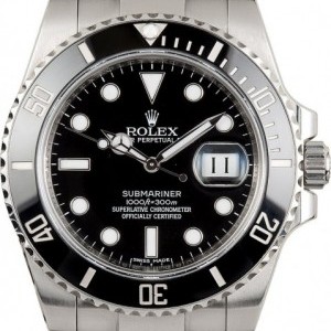 Rolex Submariner 116610 Black Luminous Dial 116610LN 833543