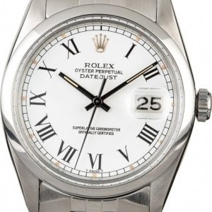 Rolex Datejust 16000 White Buckley Dial 16000 821093