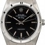 Rolex Steel  Air-King 14010M Black Dial