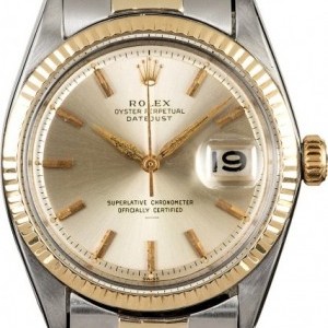 Rolex Datejust 1601 Two Tone Oval Link 1601 801498