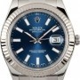 Rolex PreOwned  Datejust 116334 Blue Luminous Dial