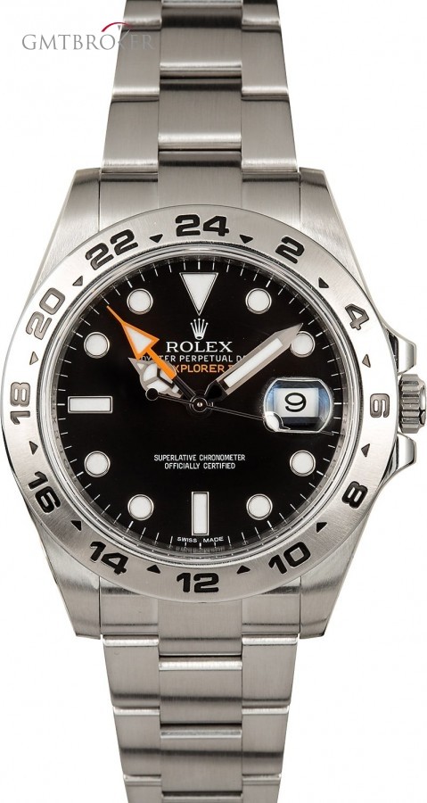 Rolex Explorer II Ref 216570 Black Dial Steel Watch Watch 845257
