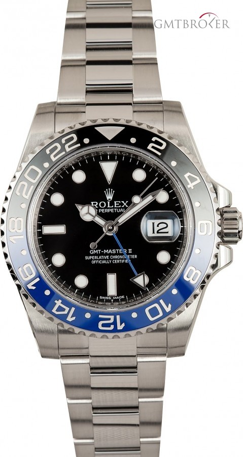 Rolex PreOwned  GMT-Master II Ref 116710 Batman Dial Dial 854363