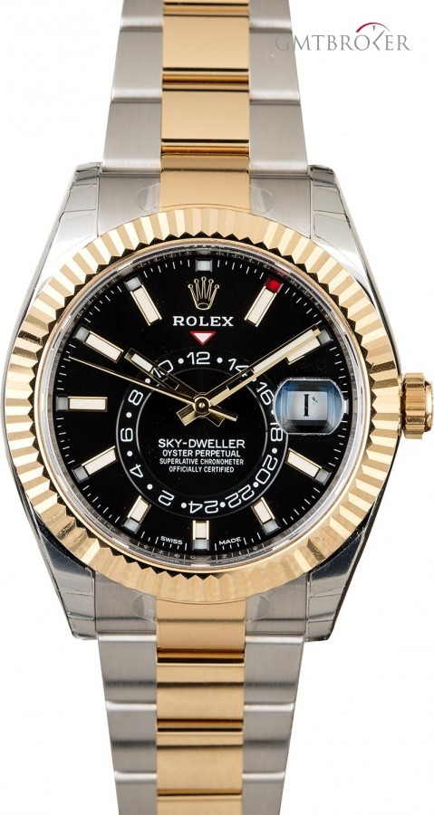 Rolex Used  Sky-Dweller 326933 Black Dial 326933 845992