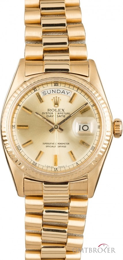 Rolex Used  President 1803 Champagne Dial Dial 852110